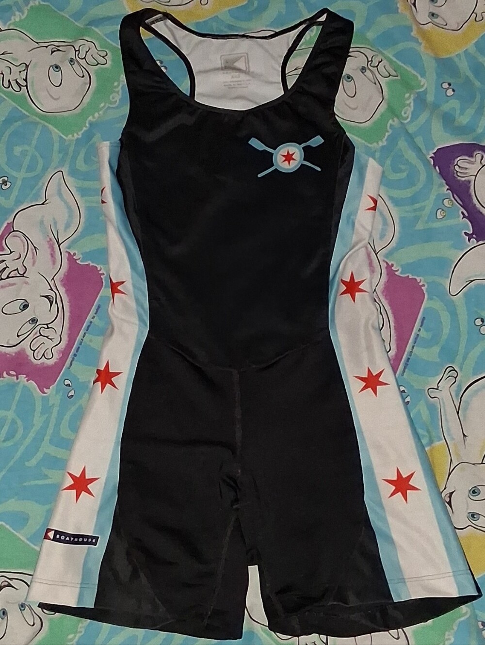 Boathouse Chicago Rowing Foundation CRF Unisuit Singlet Bodysuit